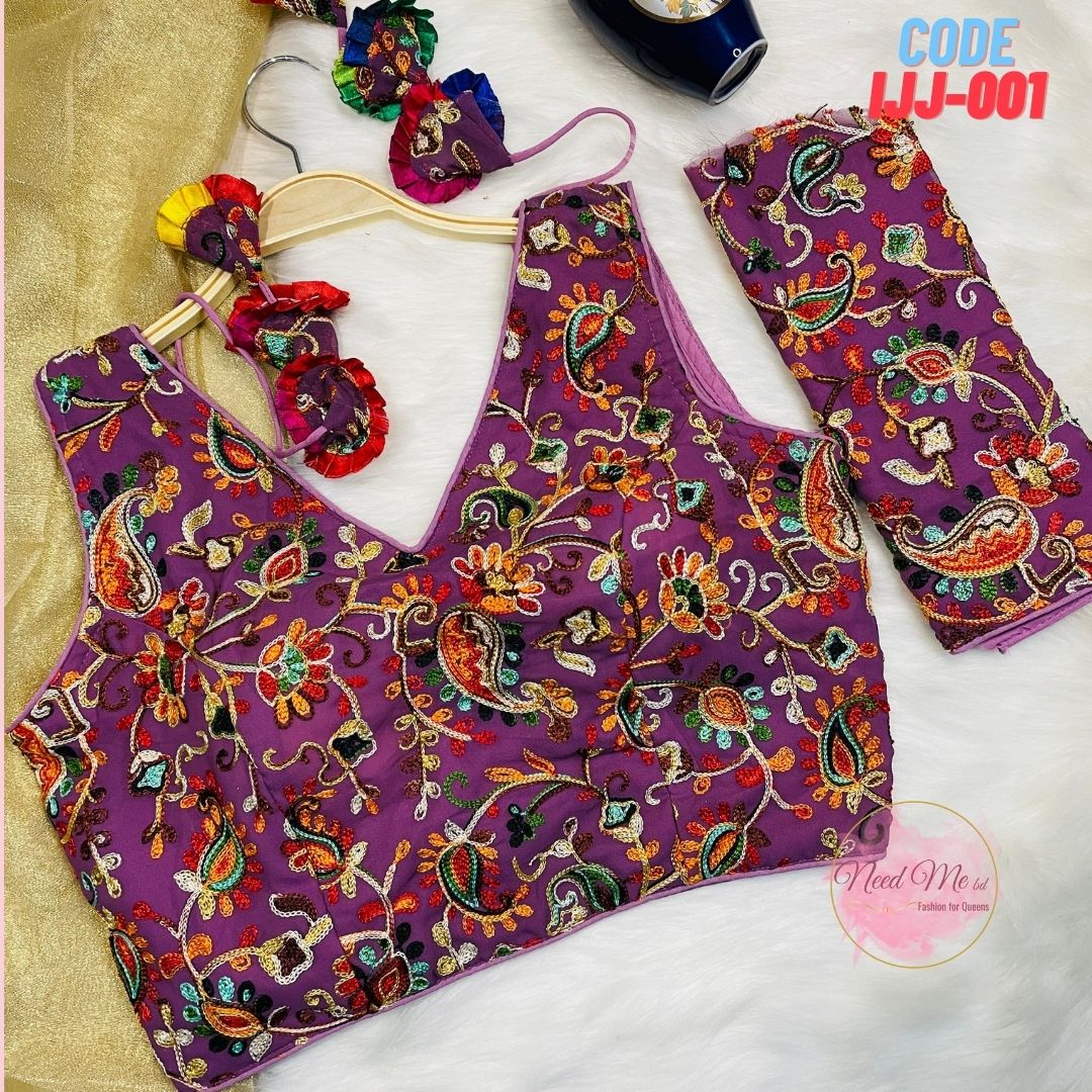 Premium Jall Jorjet Blouse (Padded)