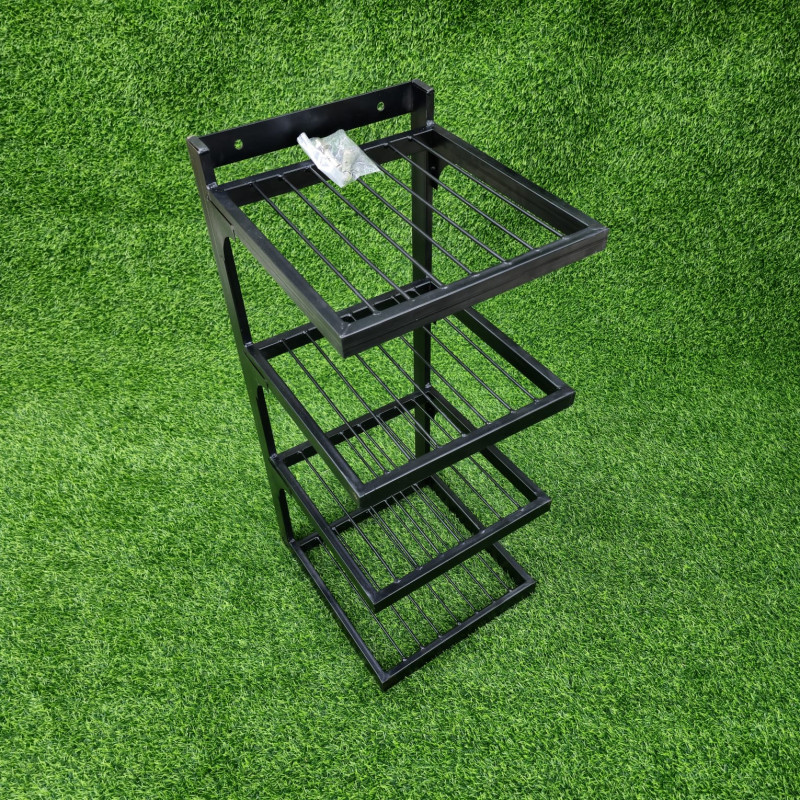 4 layer iron rack